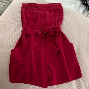 Amanda Uprichard silk Romper